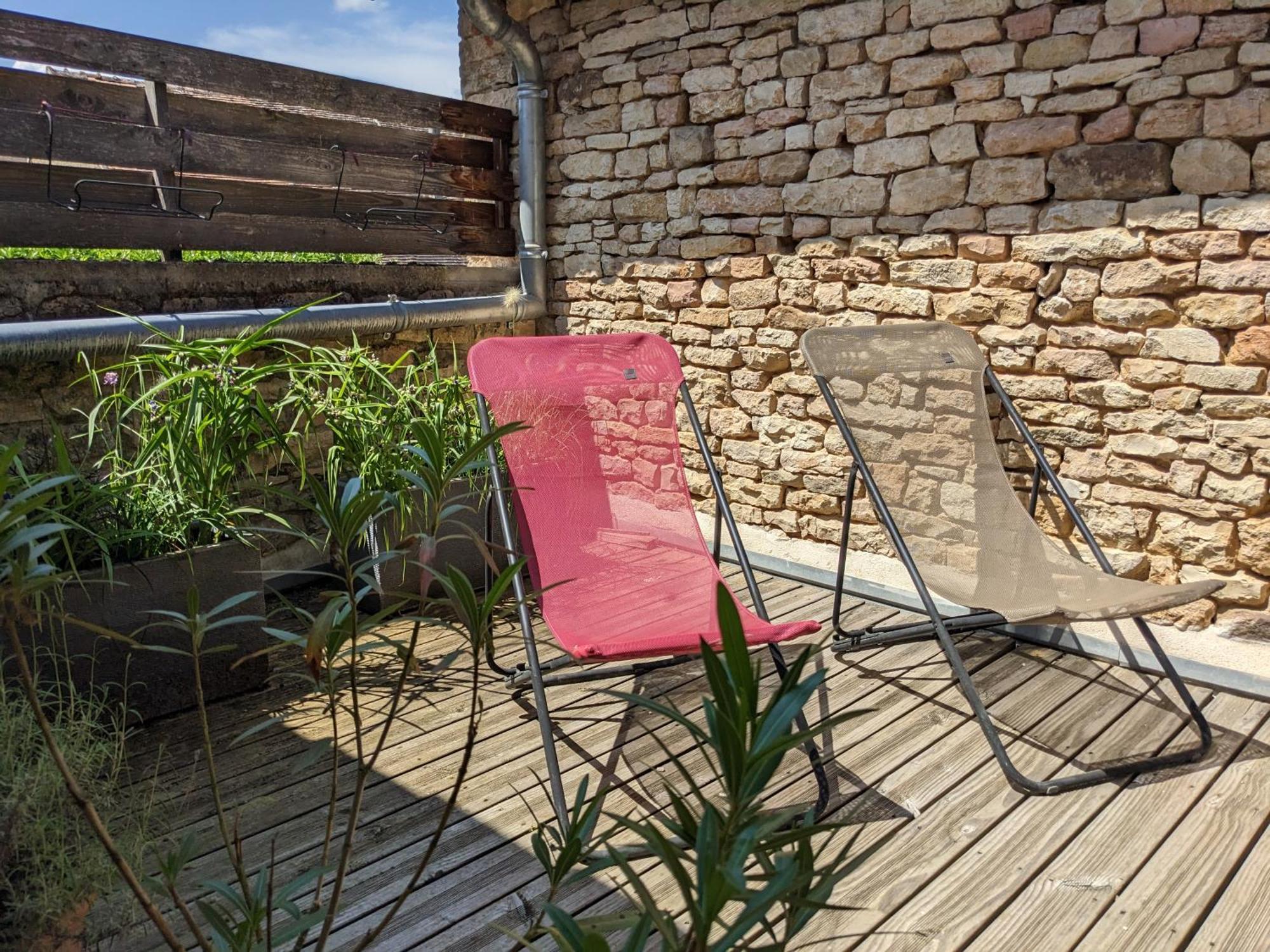 La Terrasse - Old Winemaker'S Cottage In St Gengoux Saint-Gengoux-le-National المظهر الخارجي الصورة